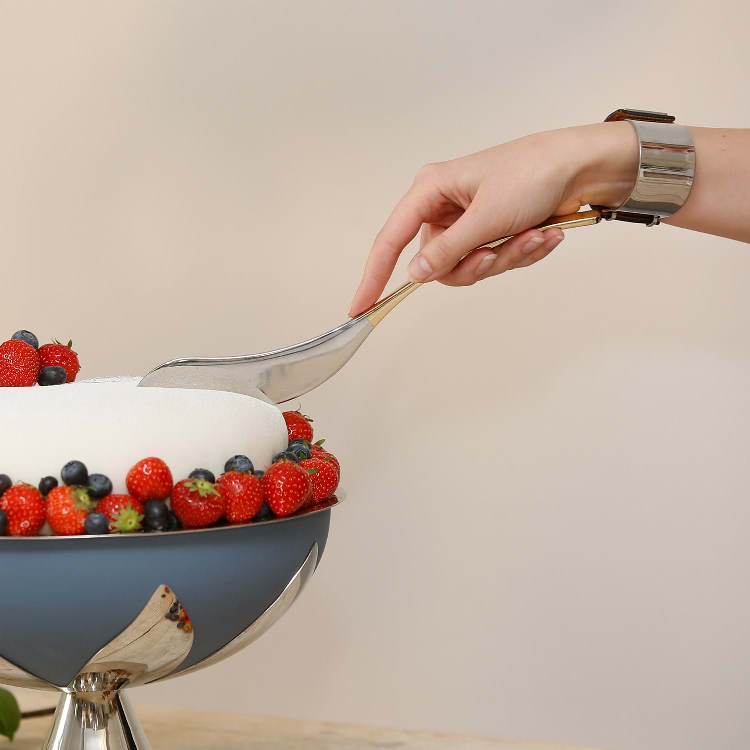 Gondol - Rostfritt/Mässing från Vålamagasinet Kökstillbehör, Klong, Image-5