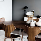 Grand Prix 3130 Stol Träfanér från Vålamagasinet Matstolar, Fritz Hansen, Image-3