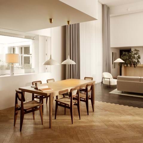 C-Chair Dining Chair Unupholstered French Cane från Vålamagasinet Matstolar, Gubi, Image-5