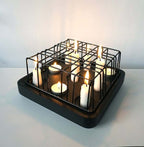 Stumpastaken Grid Small från Vålamagasinet Ljusstakar och ljuslyktor, Born in Sweden, Image-2