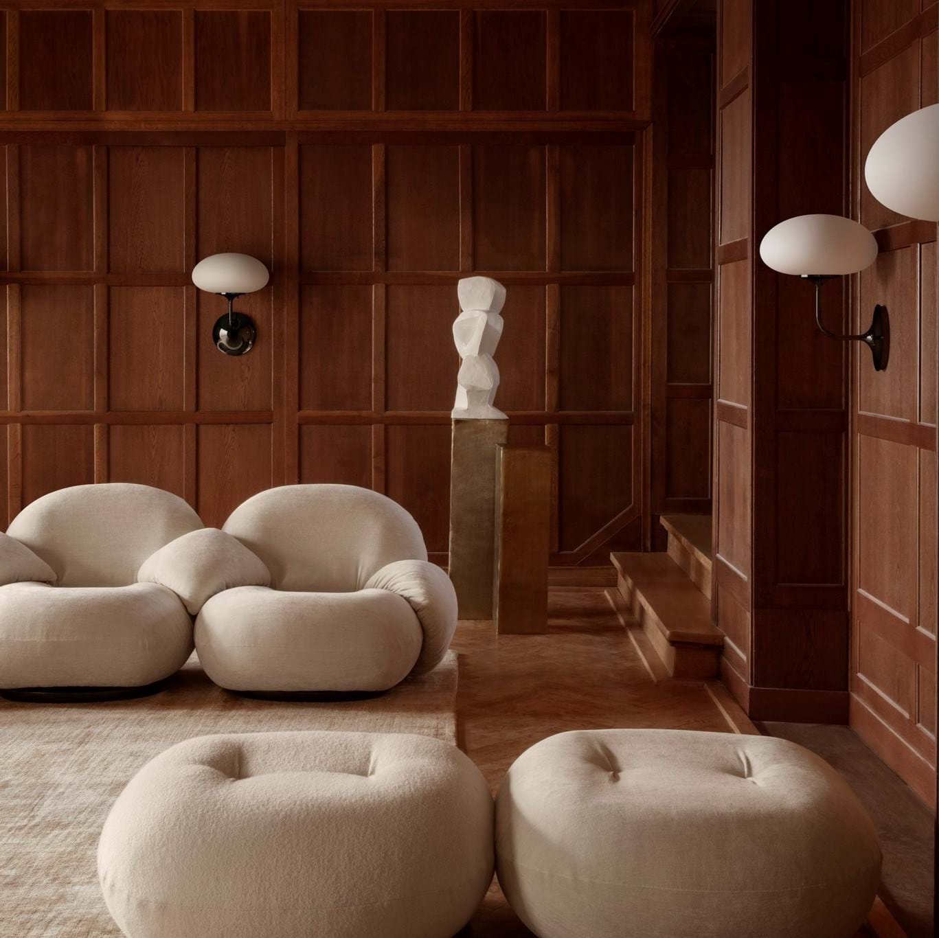 Pacha Ottoman Fixed Base från Vålamagasinet Fotpallar, Gubi, Image-3