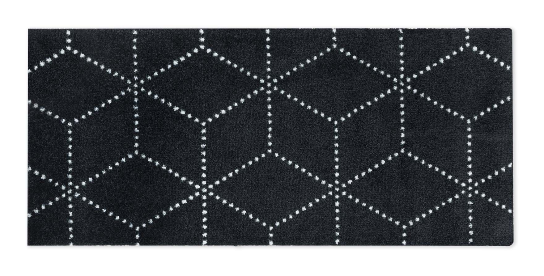 Hagl Doormat Black från Vålamagasinet Dörrmattor, Heymat, Image-1