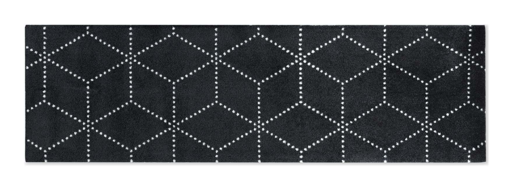 Hagl Doormat Black från Vålamagasinet Dörrmattor, Heymat, Image-1
