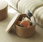 Hide Storage Pouf Small från Vålamagasinet Pallar och bänkar, Normann Copenhagen, Image-5