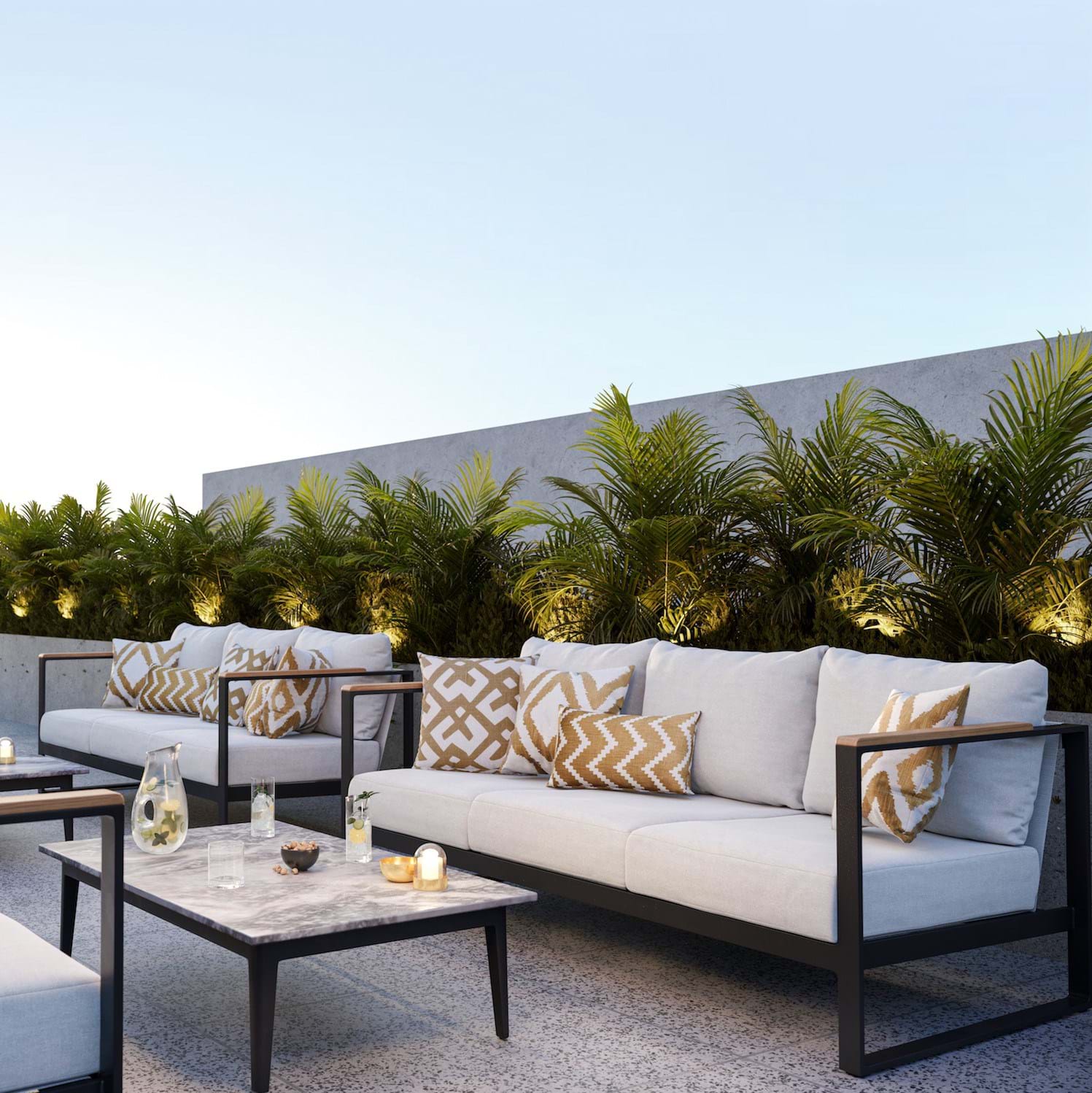 Dadra Outdoor Cushion 50x50 från Vålamagasinet Utomhustextilier, Chhatwal & Jonsson, Image-3