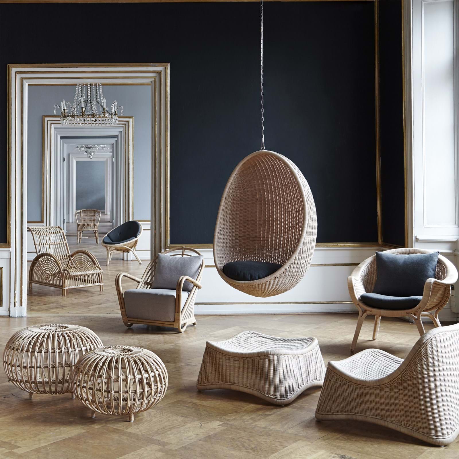 Hanging Egg Chair från Vålamagasinet Fåtöljer, Sika Design, Image-3