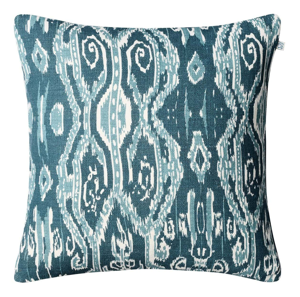 Ikat Madras Linen Cushion Cover 50x50 från Vålamagasinet Prydnadskuddar, Chhatwal & Jonsson, Image-1
