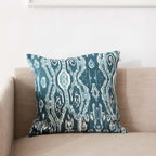 Ikat Madras Linen Cushion Cover 50x50 från Vålamagasinet Prydnadskuddar, Chhatwal & Jonsson, Image-2