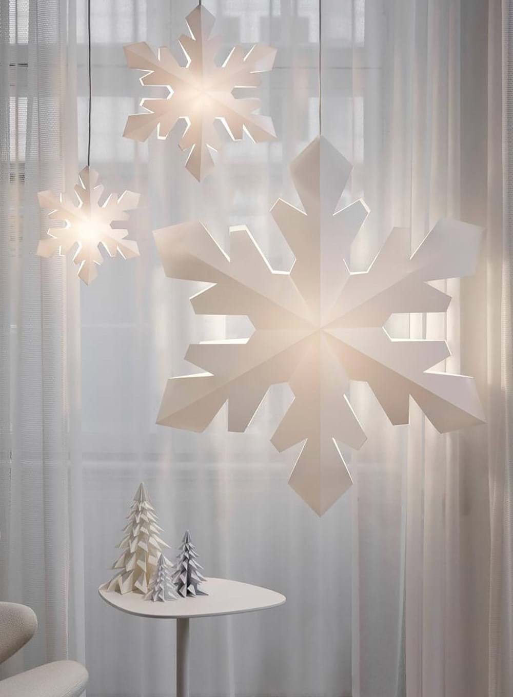 Snowflake Pendant från Vålamagasinet Adventsbelysning, Le Klint, Image-2