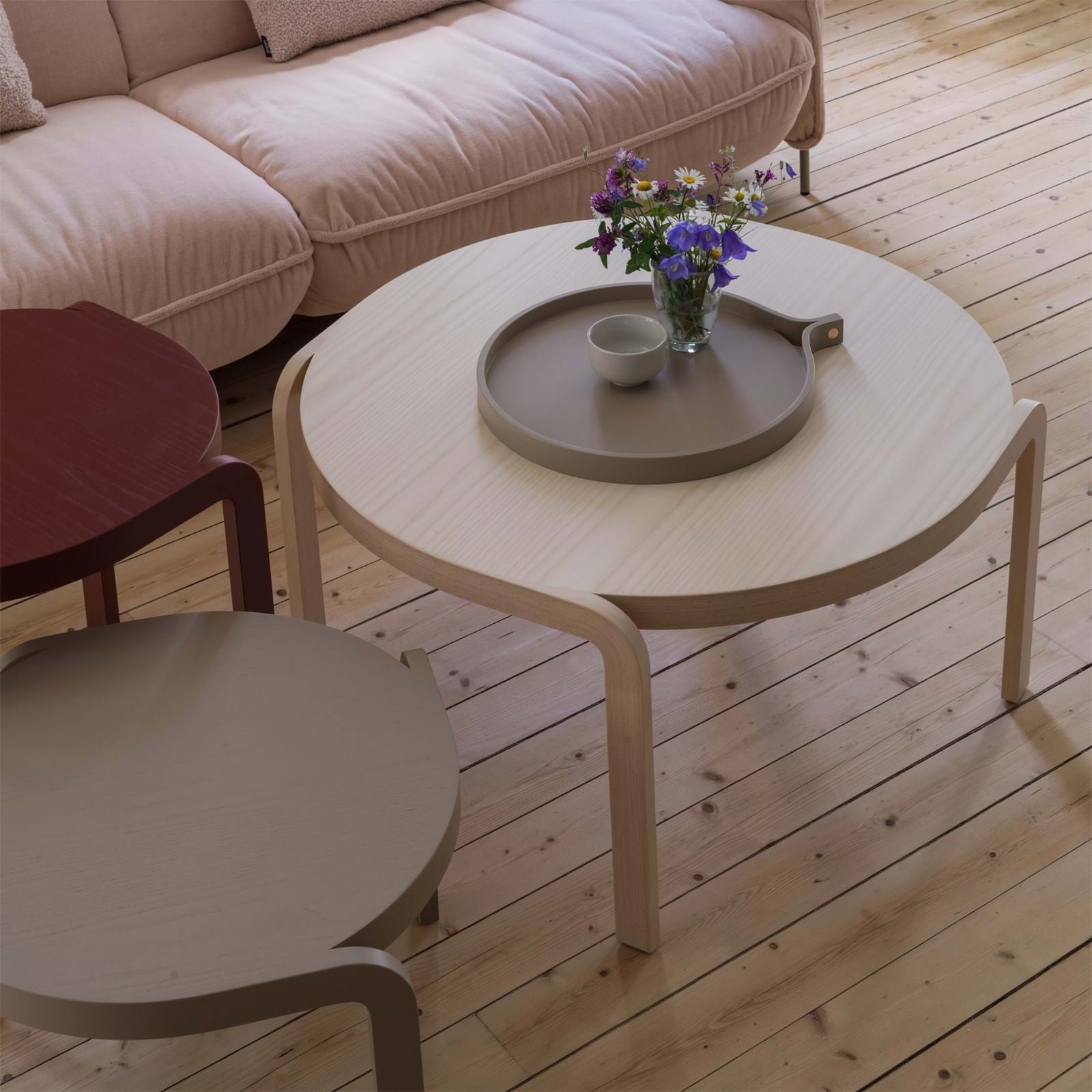 Spin Lounge Bord Ø55cm från Vålamagasinet Soffbord, Swedese, Image-3