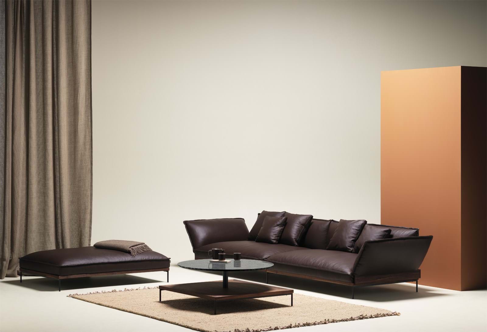 Jord Soffa 2,5-Sits - Elmosoft 99/Oljad Ek från Vålamagasinet Soffor, Fogia, Image-2