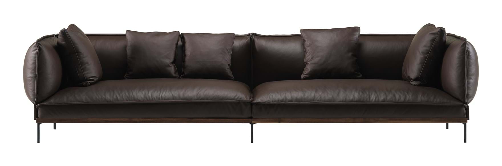 Jord Soffa 2,5-Sits - Elmosoft 99/Oljad Ek från Vålamagasinet Soffor, Fogia, Image-1