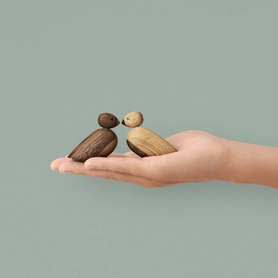 Lovebirds Sparvar 2-Pack från Vålamagasinet Övriga inredningsdetaljer, Kay Bojesen, Image-2