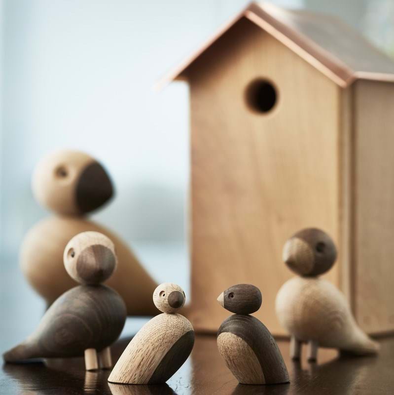 Lovebirds Sparvar 2-Pack från Vålamagasinet Övriga inredningsdetaljer, Kay Bojesen, Image-5