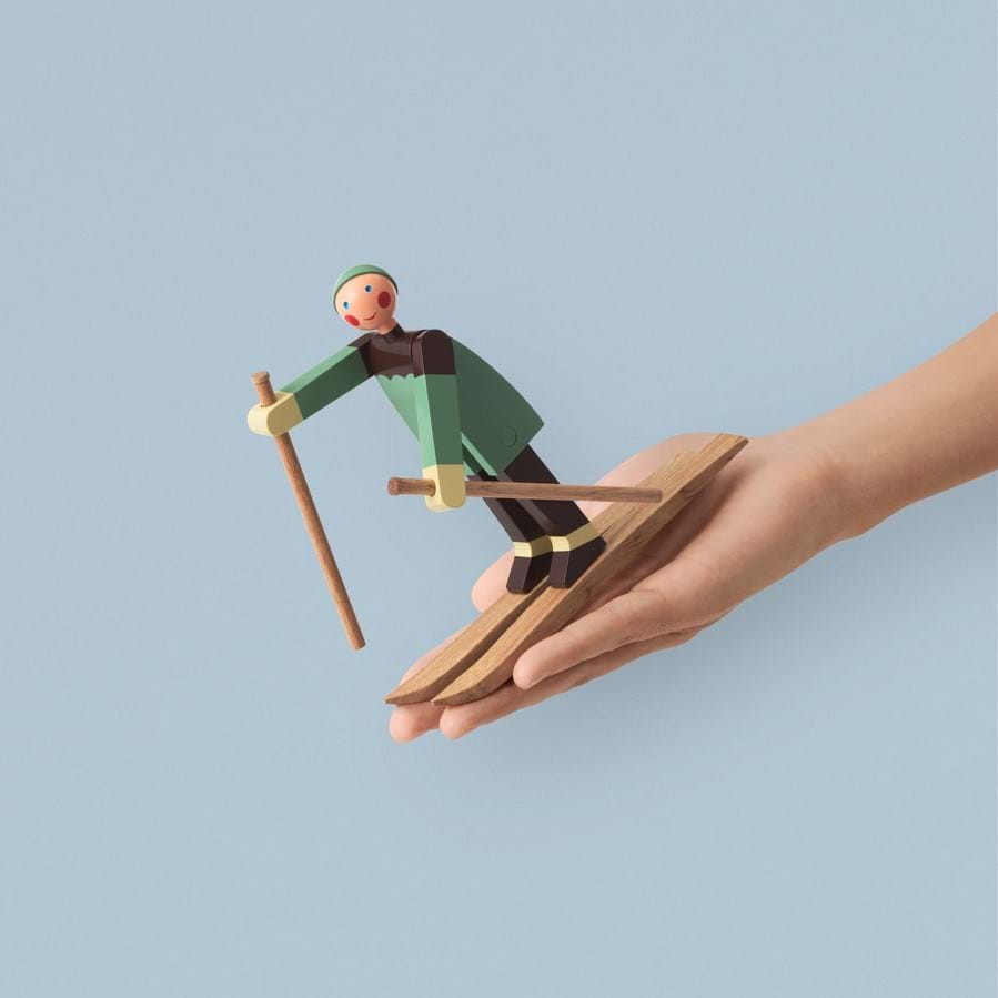 Skidåkare från Vålamagasinet Övriga inredningsdetaljer, Kay Bojesen, Image-4