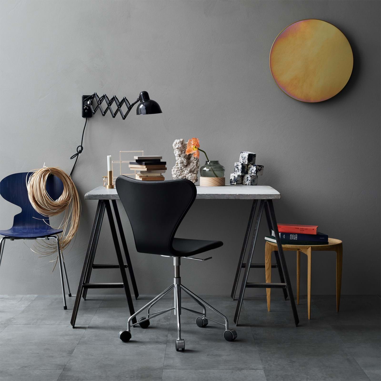 Kaiser Idell 6718-W Vägglampa från Vålamagasinet Vägglampor, Fritz Hansen, Image-4