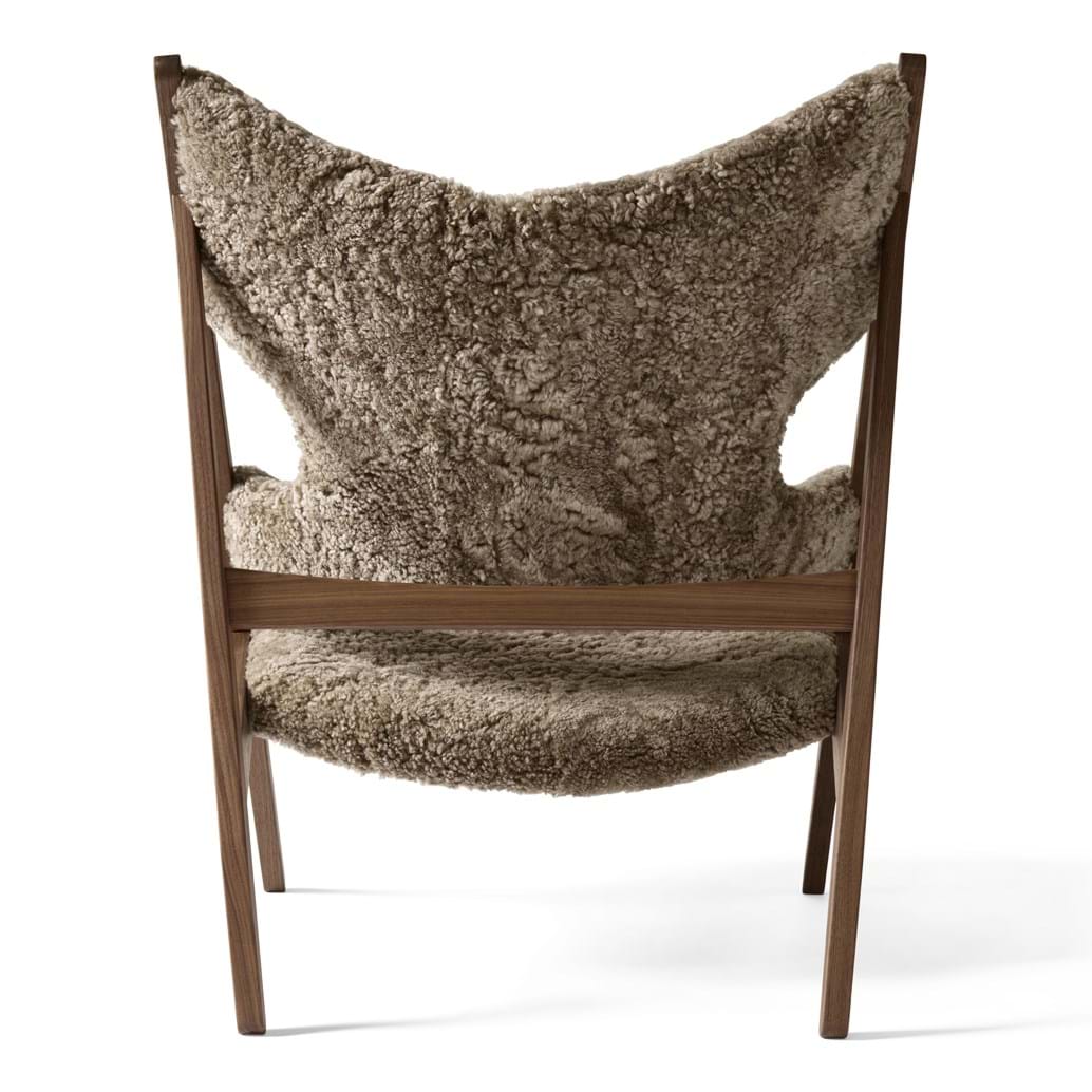 Knitting Lounge Chair Sheepskin från Vålamagasinet Fåtöljer, Audo Copenhagen, Image-2