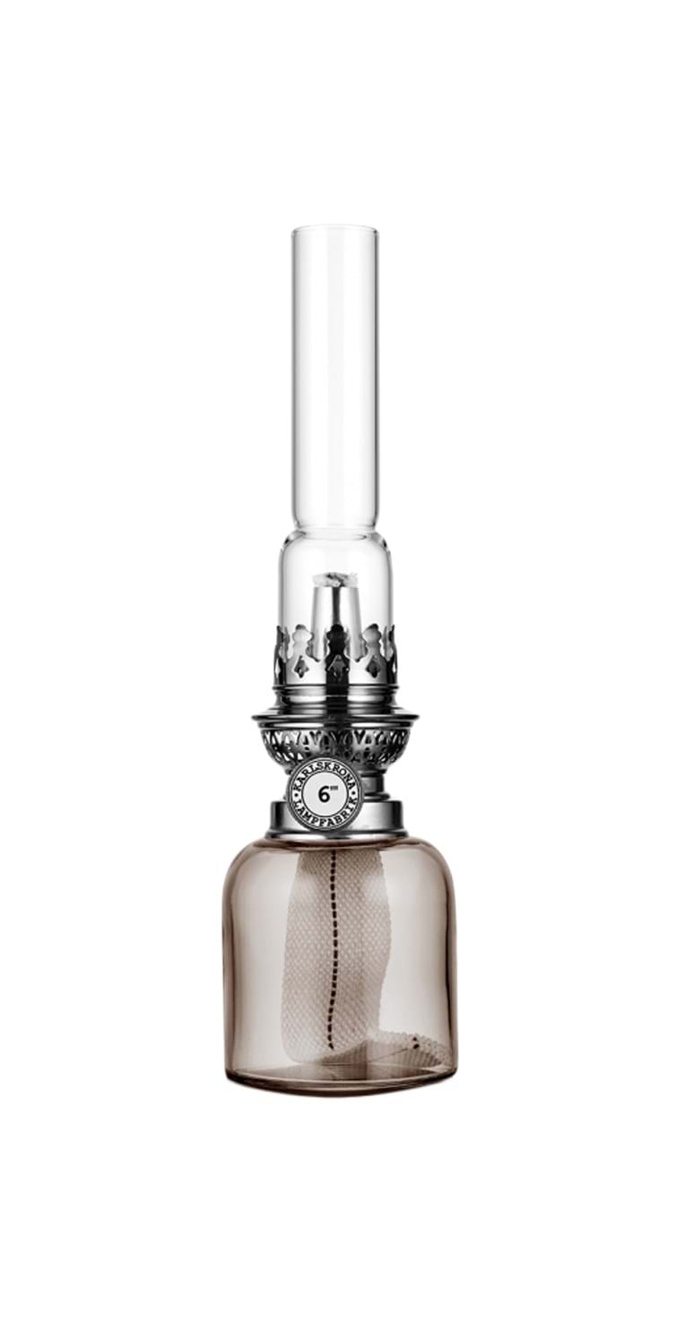 Koholmen Fotogenlampa från Vålamagasinet Ljusstakar och ljuslyktor, Karlskrona Lampfabrik, Image-1