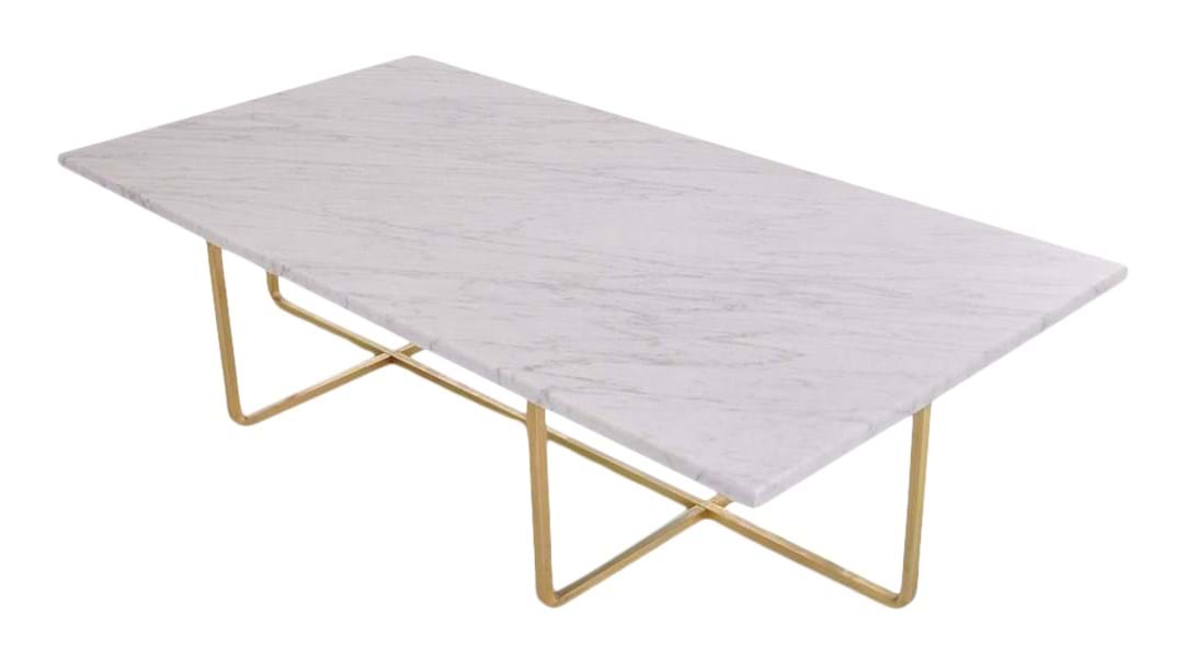 Ninety Table 120x60 Marble från Vålamagasinet Soffbord, Ox Denmarq, Image-1