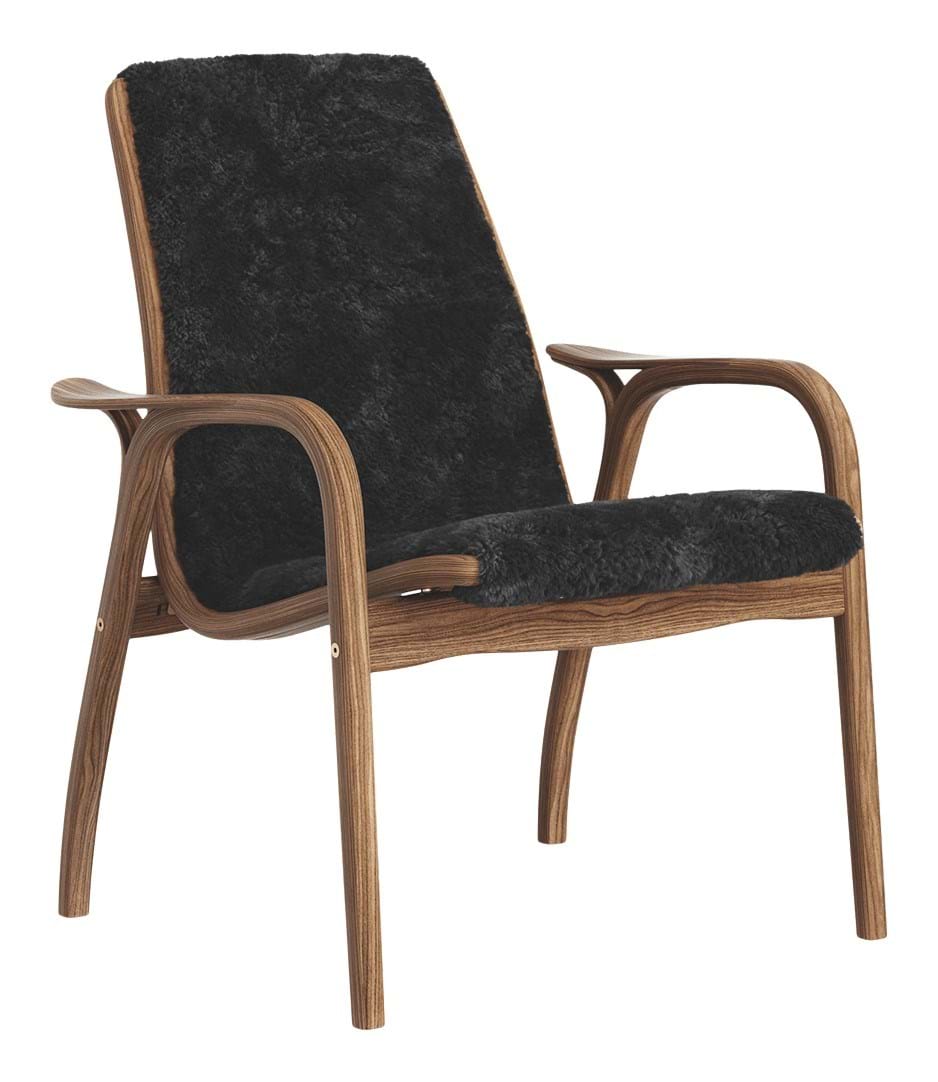 Laminett Fåtölj Oljad Valnöt från Vålamagasinet Fåtöljer, Swedese, Image-1