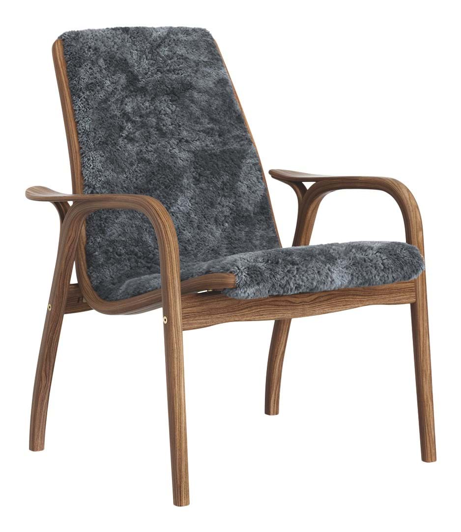 Laminett Fåtölj Oljad Valnöt från Vålamagasinet Fåtöljer, Swedese, Image-1