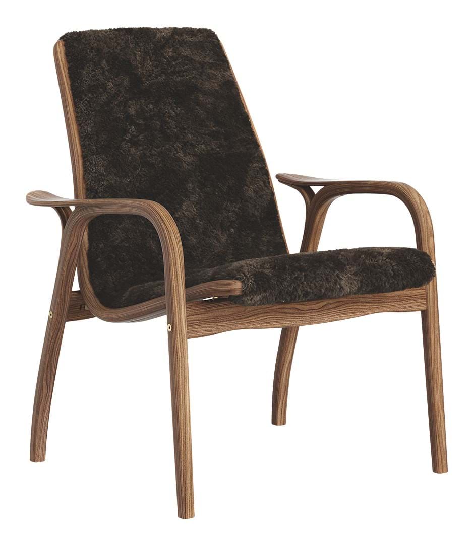 Laminett Fåtölj Oljad Valnöt från Vålamagasinet Fåtöljer, Swedese, Image-1