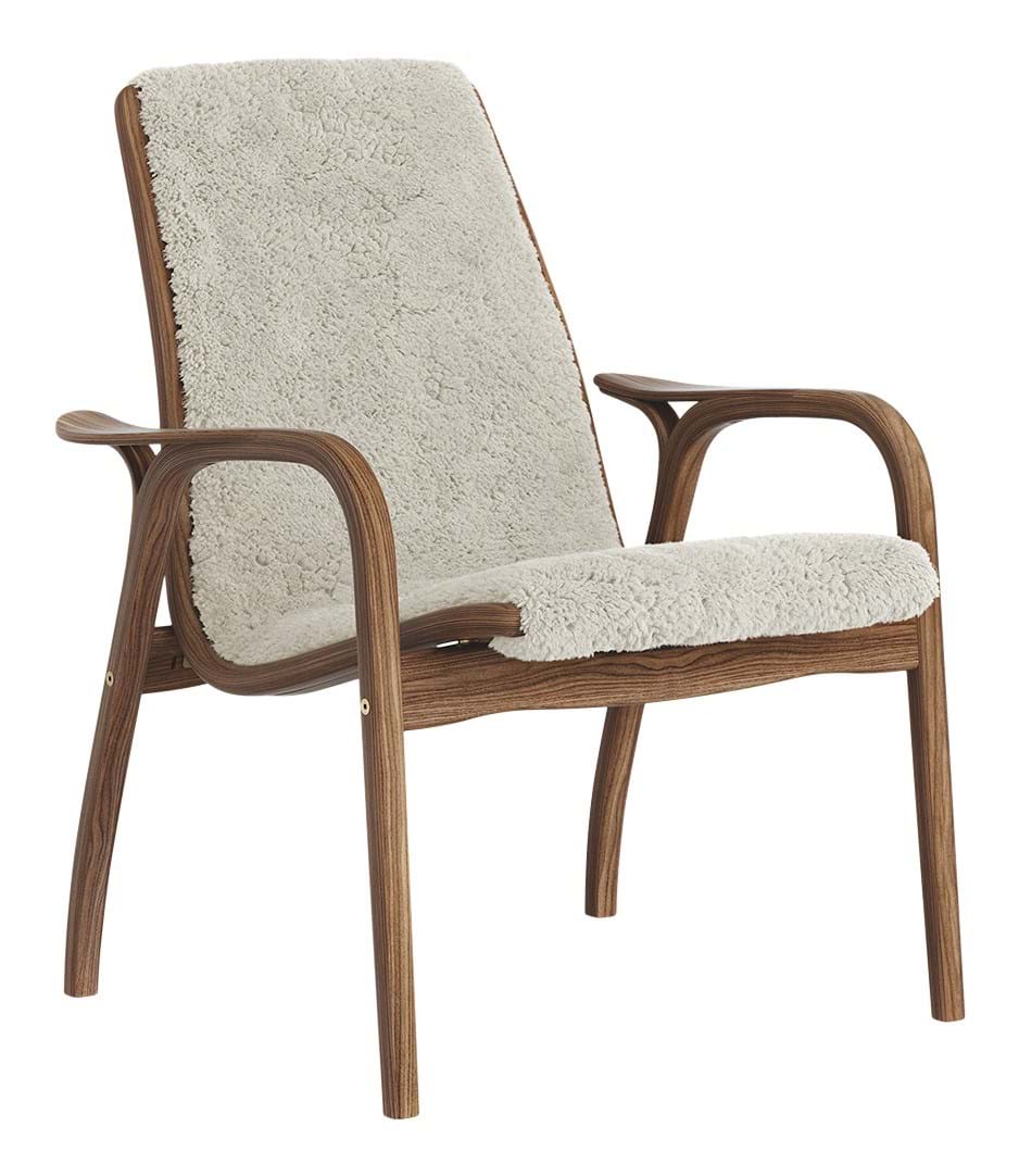 Laminett Fåtölj Oljad Valnöt från Vålamagasinet Fåtöljer, Swedese, Image-1