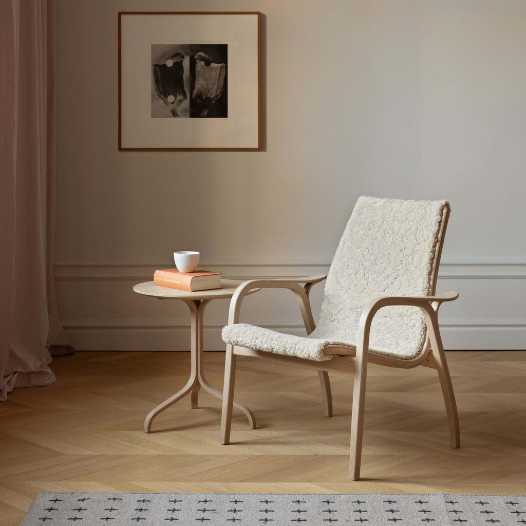 Laminett Fåtölj Vitpigmenterad Ek från Vålamagasinet Fåtöljer, Swedese, Image-2