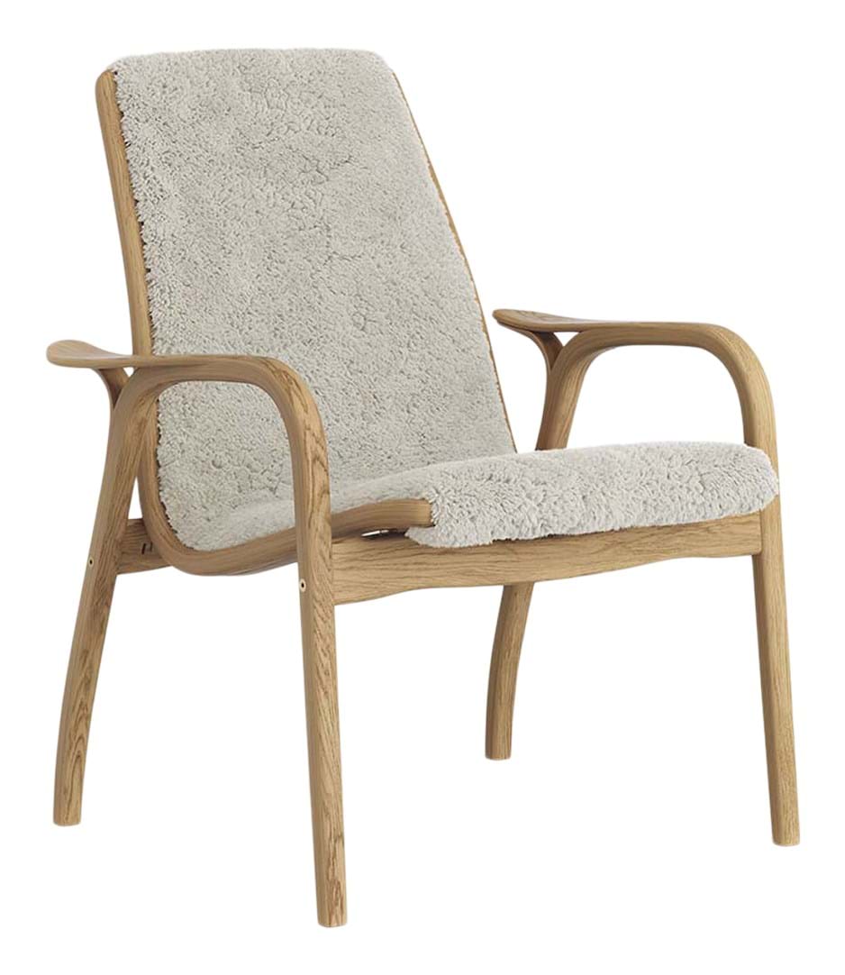 Laminett Fåtölj Ek Oljad från Vålamagasinet Fåtöljer, Swedese, Image-1