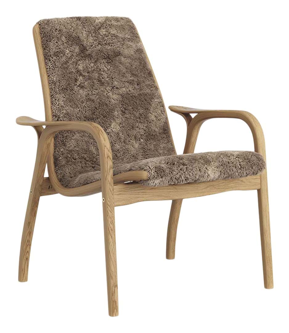 Laminett Fåtölj Ek Oljad från Vålamagasinet Fåtöljer, Swedese, Image-1