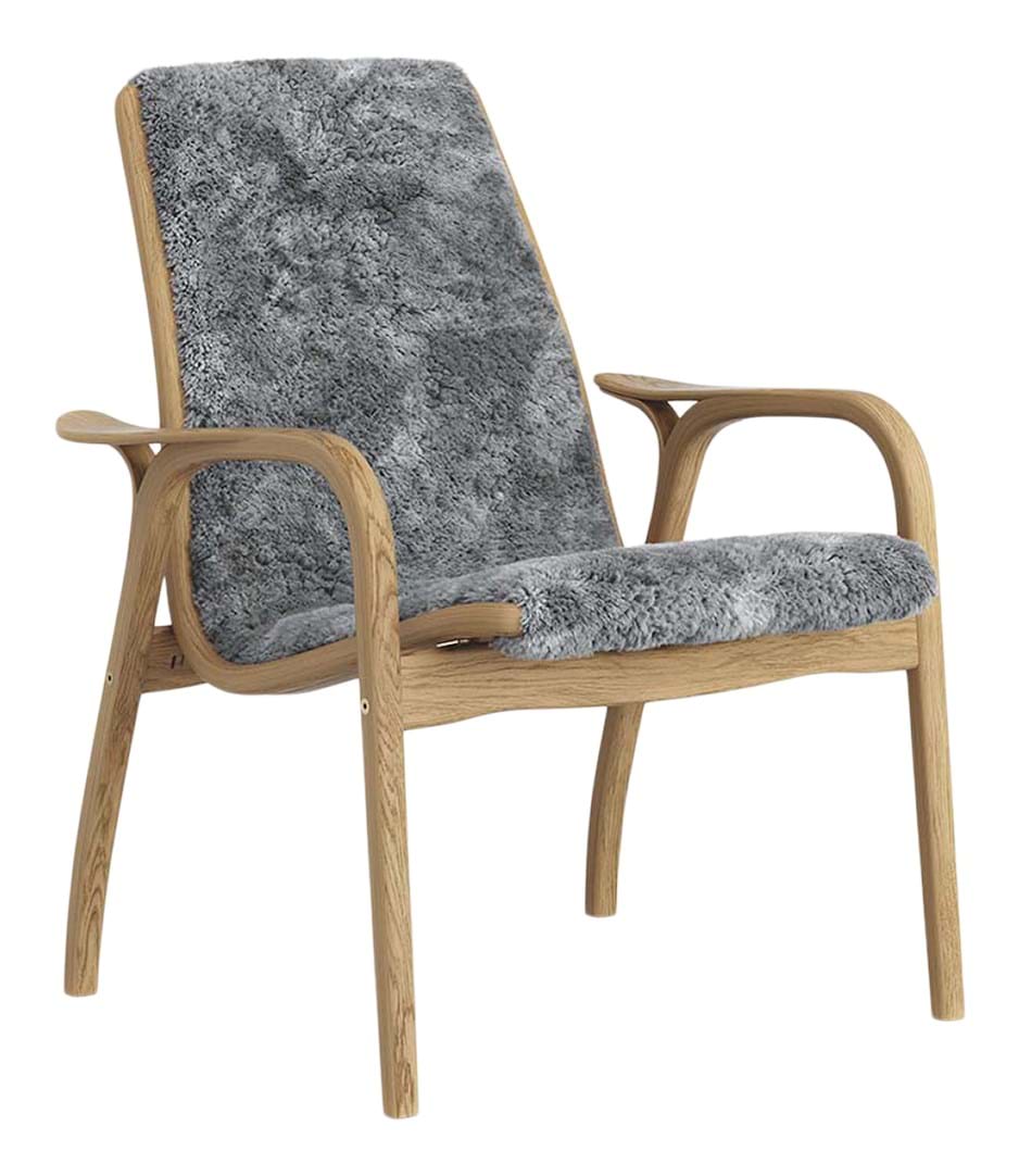 Laminett Fåtölj Ek Oljad från Vålamagasinet Fåtöljer, Swedese, Image-1