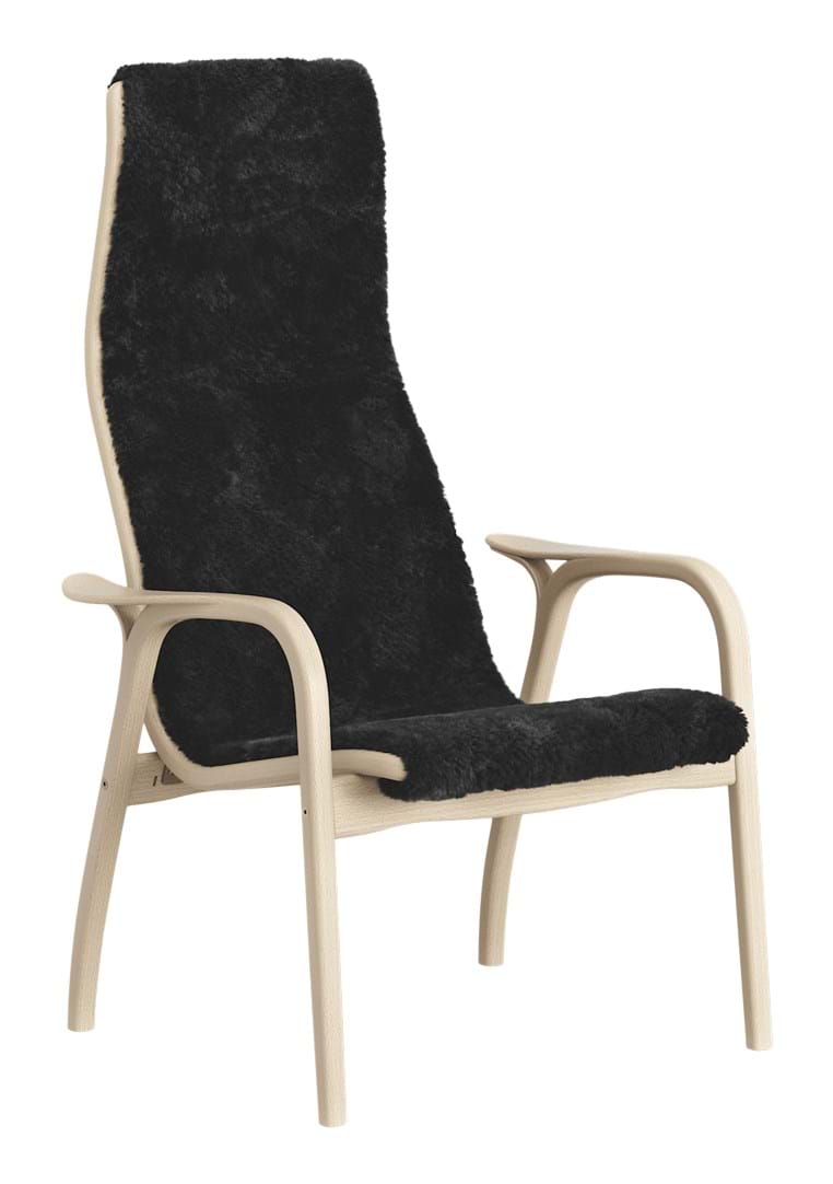 Lamino Fåtölj Bok Naturlack från Vålamagasinet Fåtöljer, Swedese, Image-1