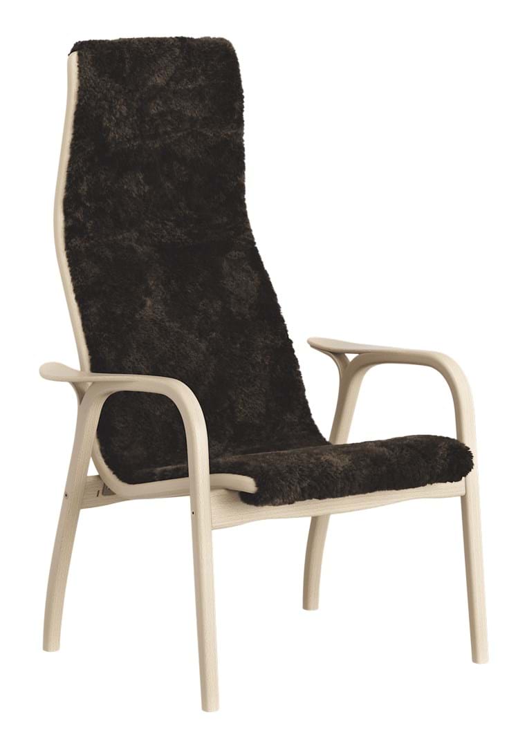 Lamino Fåtölj Bok Naturlack från Vålamagasinet Fåtöljer, Swedese, Image-1