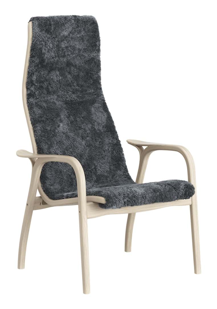 Lamino Fåtölj Ek Vitpigmenterad från Vålamagasinet Fåtöljer, Swedese, Image-1