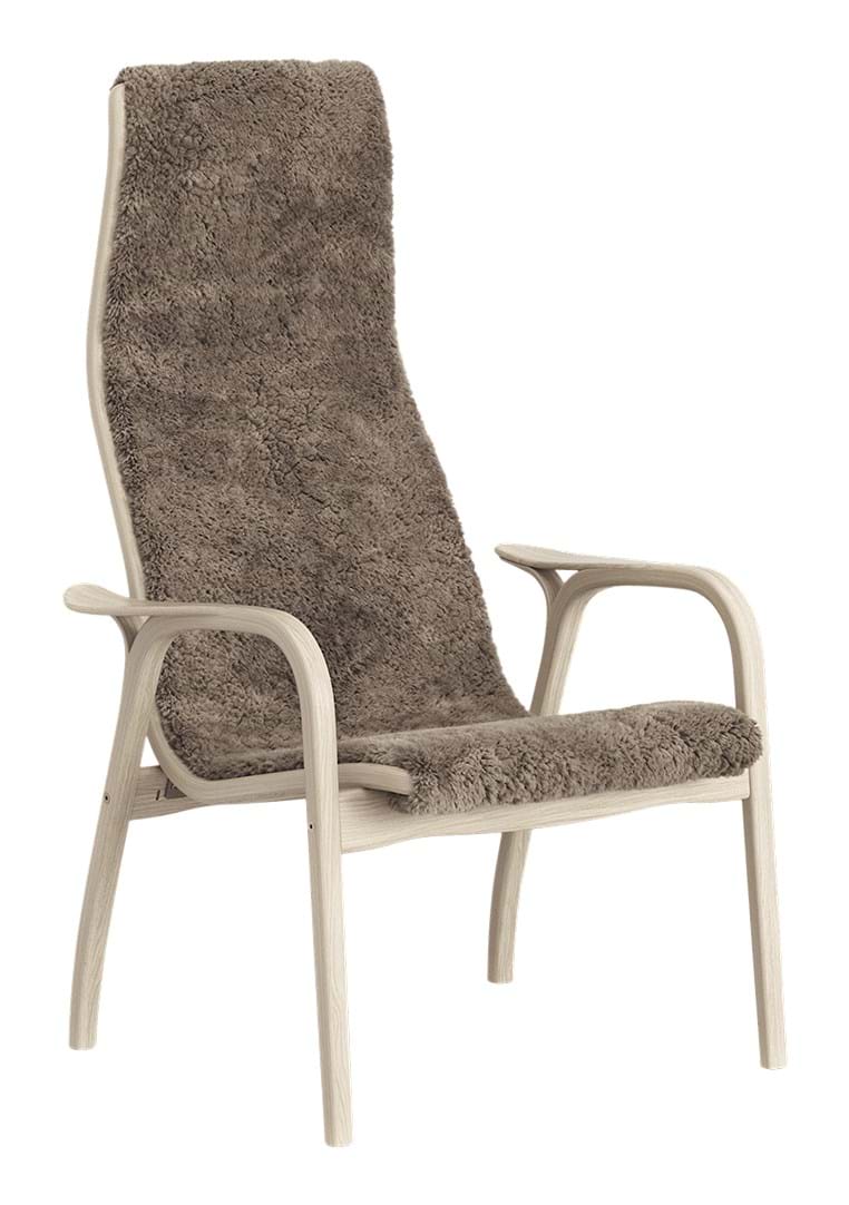 Lamino Fåtölj Ek Vitpigmenterad från Vålamagasinet Fåtöljer, Swedese, Image-1