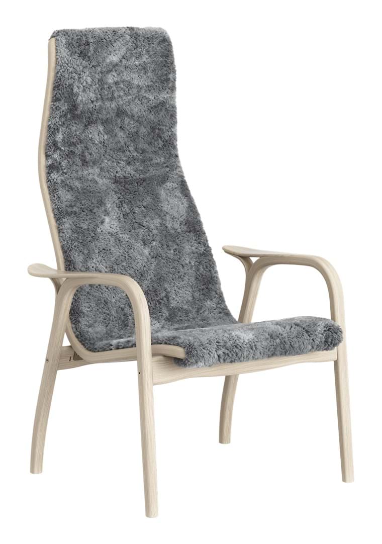 Lamino Fåtölj Ek Vitpigmenterad från Vålamagasinet Fåtöljer, Swedese, Image-1