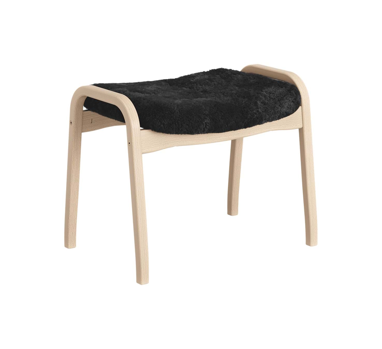 Lamino Pall Bok Naturlack från Vålamagasinet Fotpallar, Swedese, Image-1