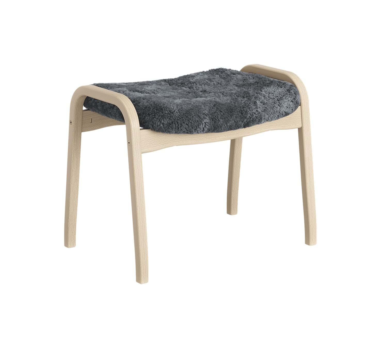 Lamino Pall Bok Naturlack från Vålamagasinet Fotpallar, Swedese, Image-1