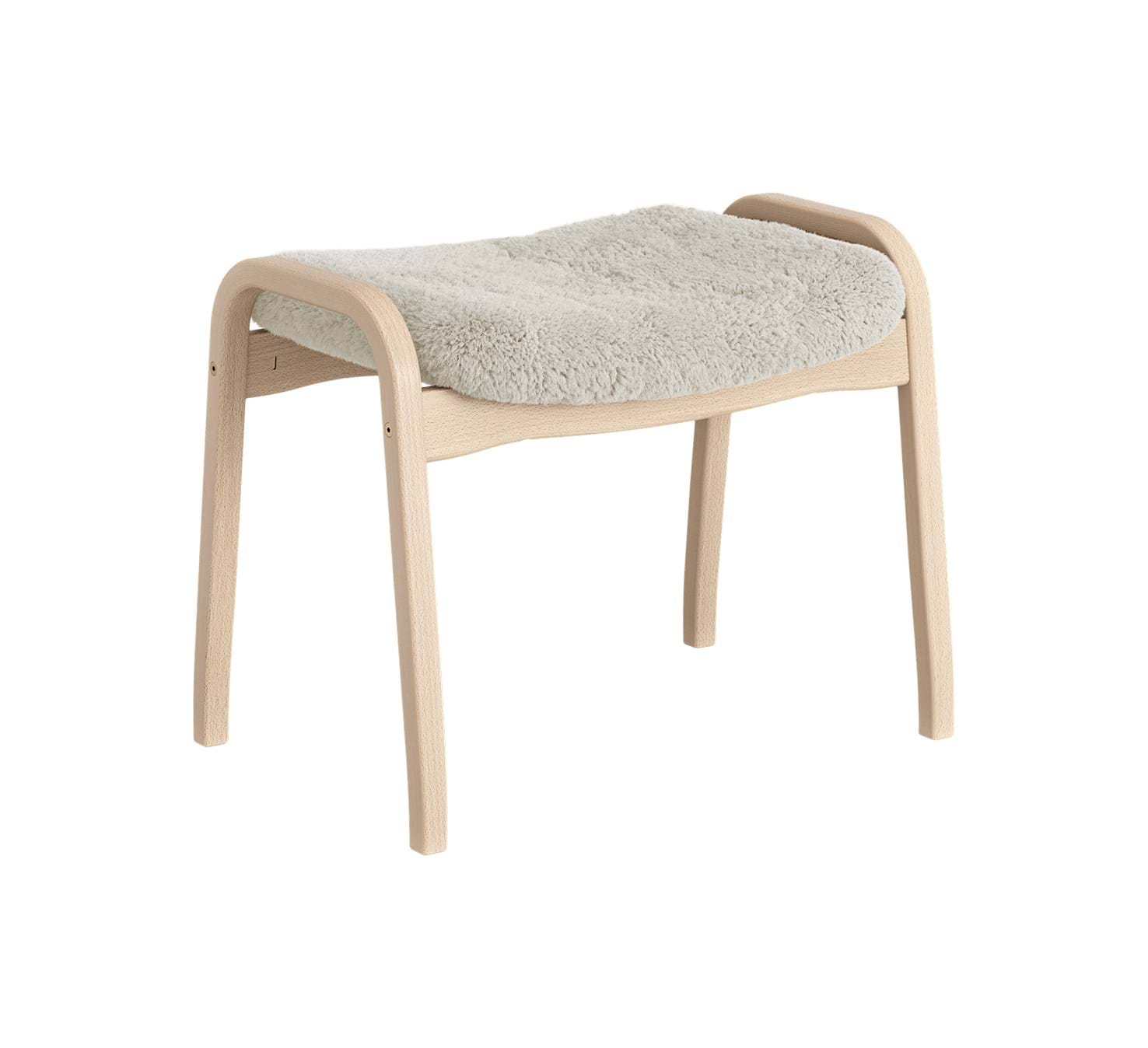 Lamino Pall Bok Naturlack från Vålamagasinet Fotpallar, Swedese, Image-1