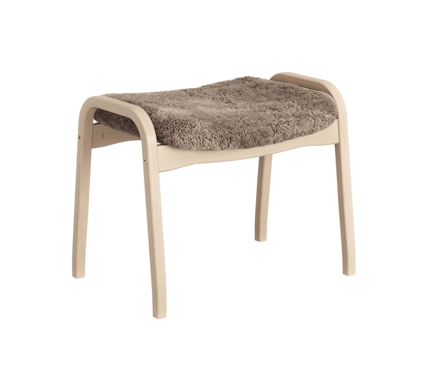 Lamino Pall Bok Naturlack från Vålamagasinet Fotpallar, Swedese, Image-1