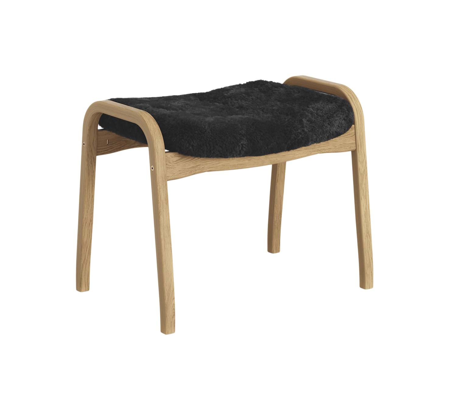 Lamino Pall Ek Oljad från Vålamagasinet Fotpallar, Swedese, Image-1