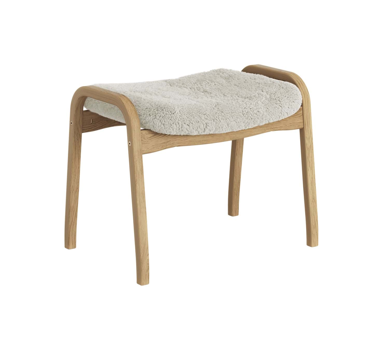 Lamino Pall Ek Oljad från Vålamagasinet Fotpallar, Swedese, Image-1