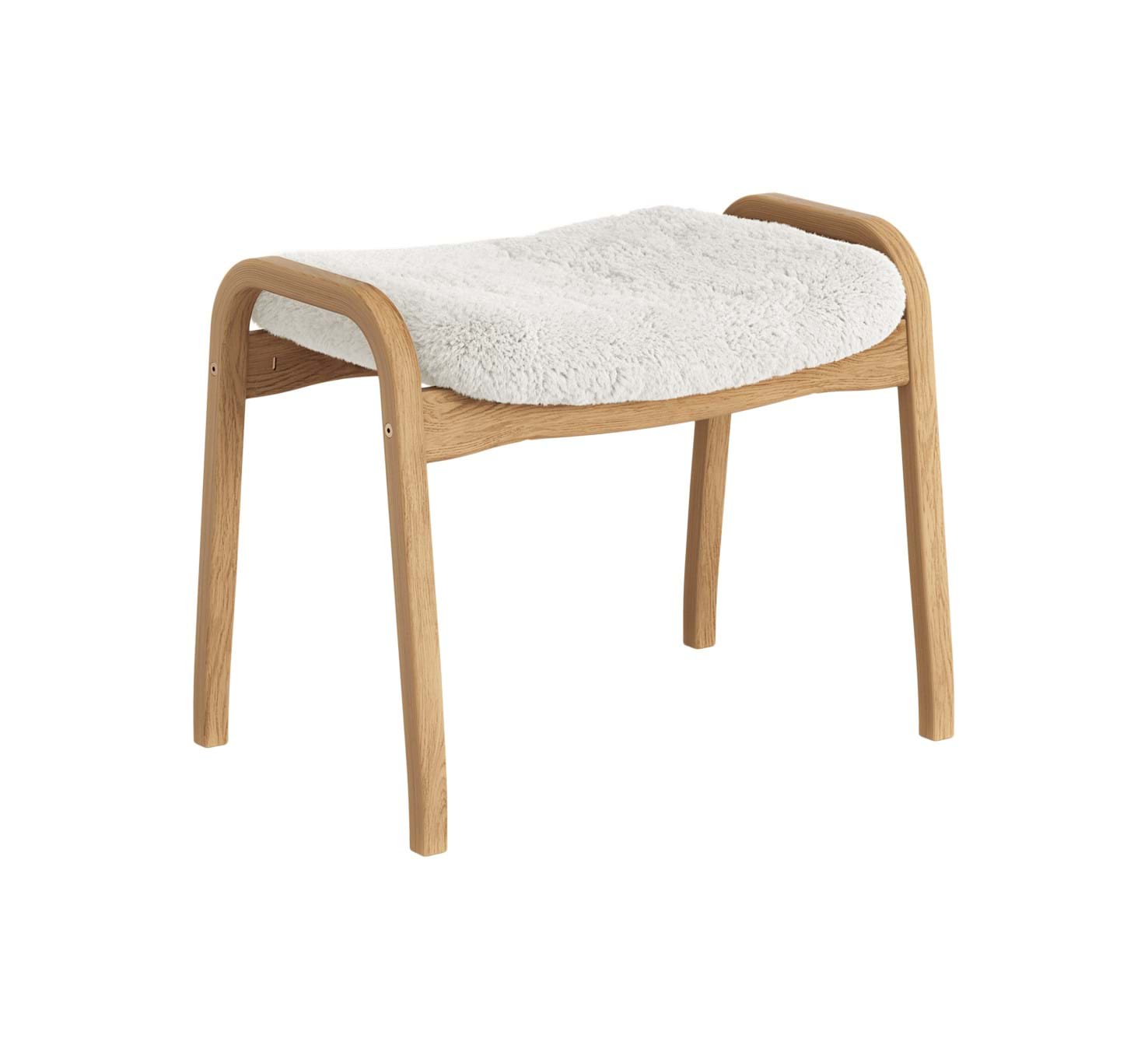 Lamino Pall Ek Oljad från Vålamagasinet Fotpallar, Swedese, Image-1