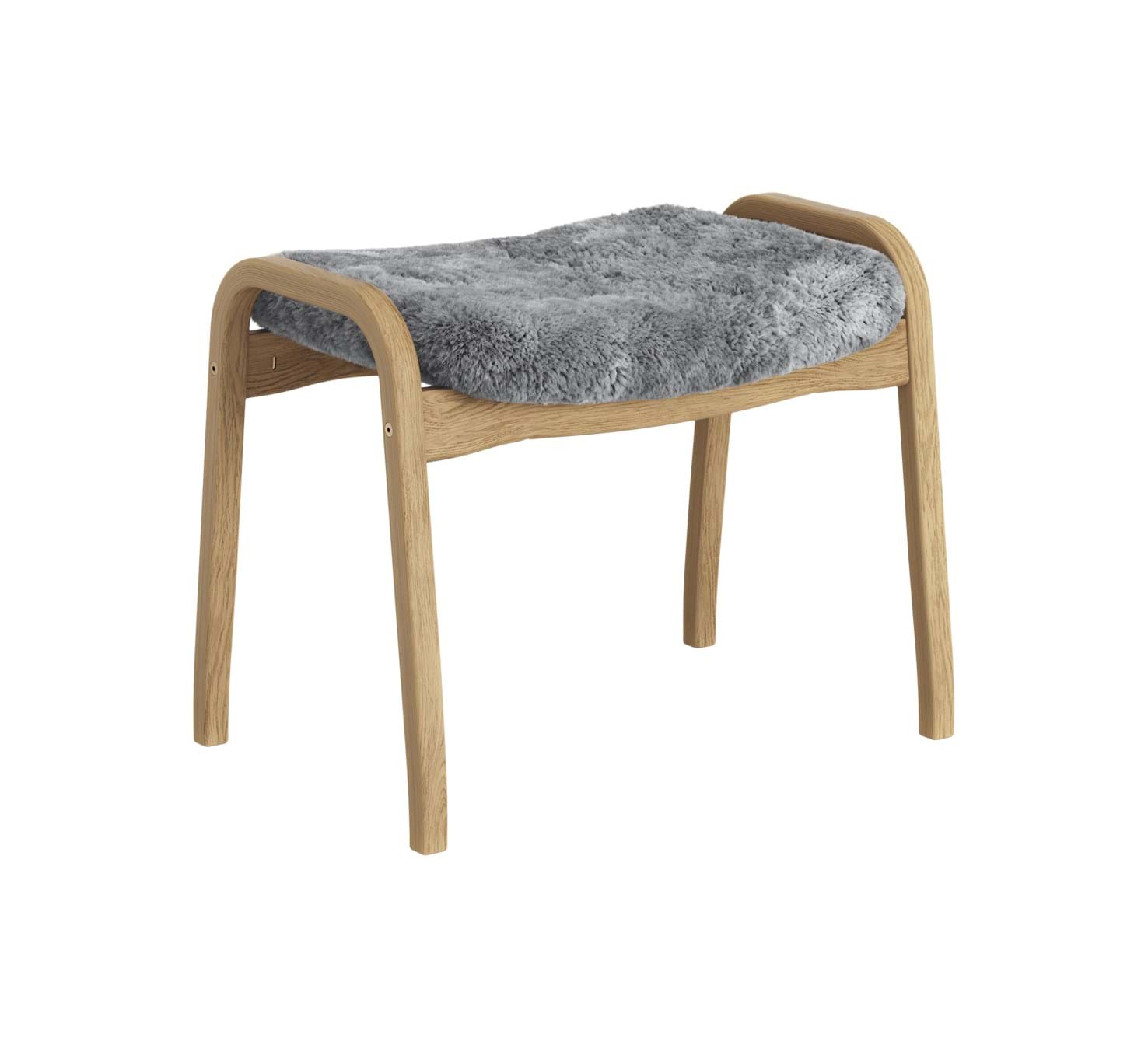 Lamino Pall Ek Oljad från Vålamagasinet Fotpallar, Swedese, Image-1