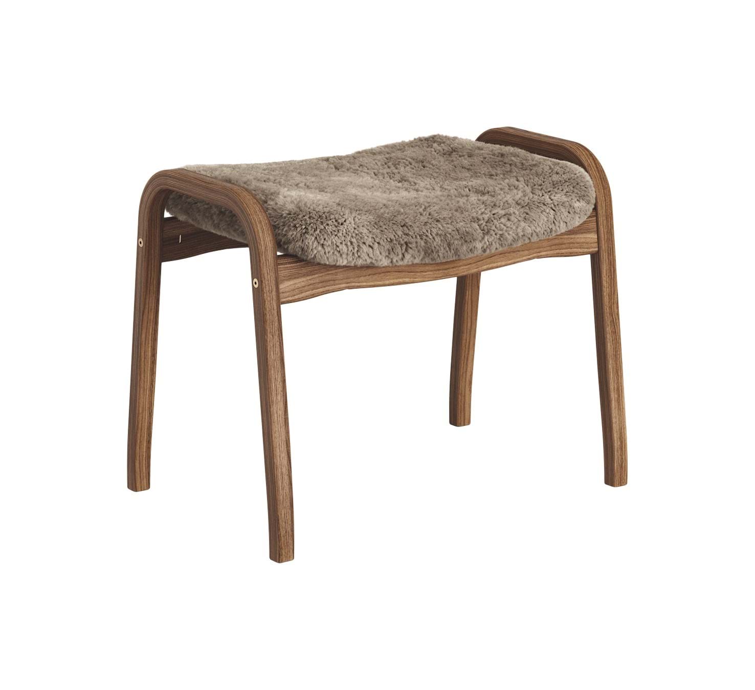 Lamino Pall Valnöt Oljad från Vålamagasinet Fotpallar, Swedese, Image-1