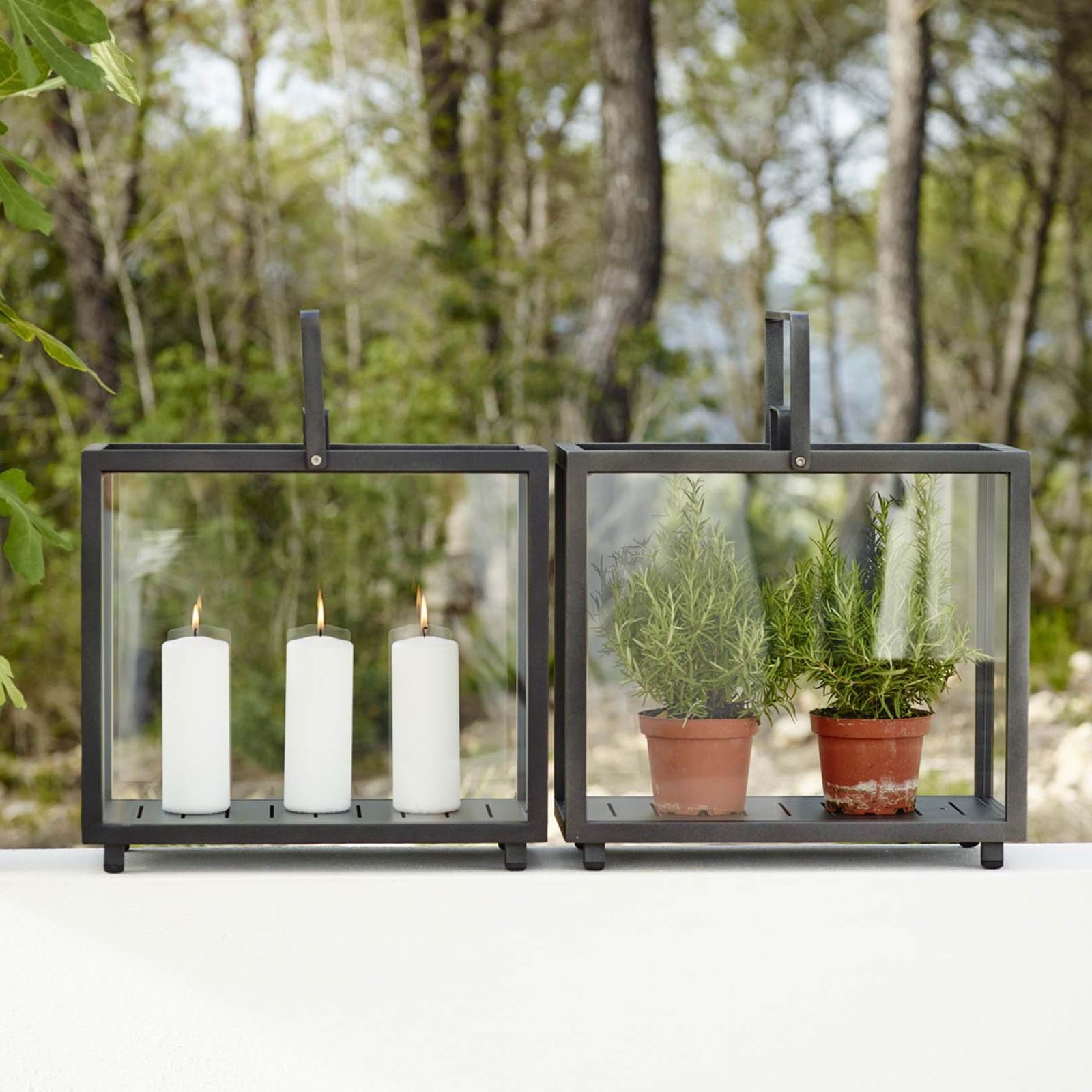 Lighthouse Lykta Rektangulär från Vålamagasinet Ljusstakar och ljuslyktor, Cane-line, Image-2