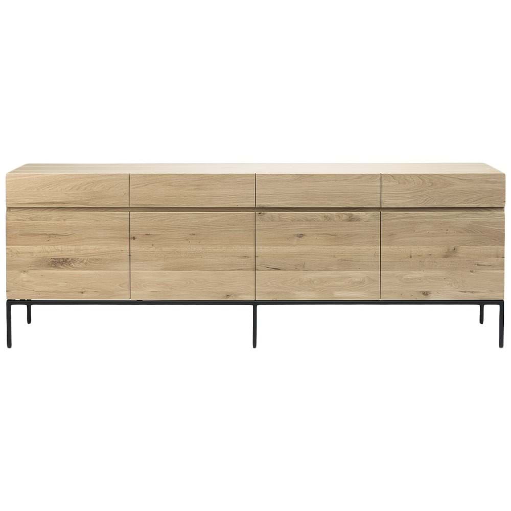 Ligna Sideboard 4 Doors/4 Drawers - Oak från Vålamagasinet Skänkar och sideboards, Ethnicraft, Image-1