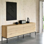 Ligna Sideboard 4 Doors/4 Drawers - Oak från Vålamagasinet Skänkar och sideboards, Ethnicraft, Image-3