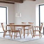 Lilla Åland Karmstol Ek från Vålamagasinet Matstolar, Stolab, Image-2