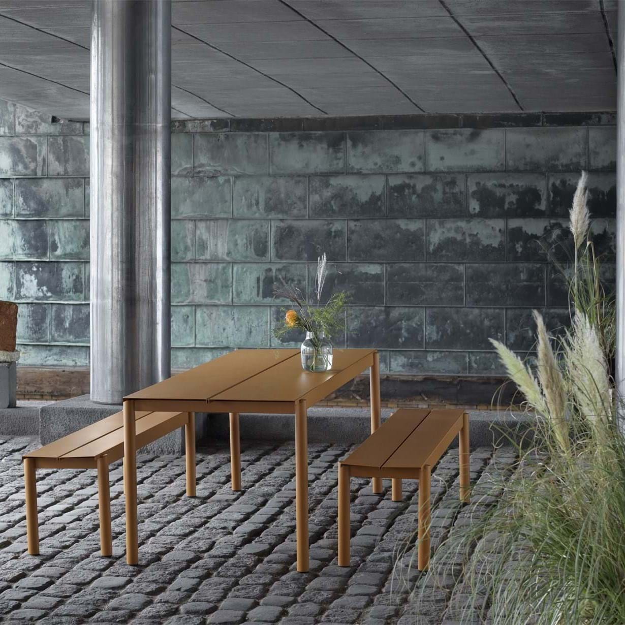 Linear Steel Table 200 CM från Vålamagasinet Matbord utemöbler, Muuto, Image-3